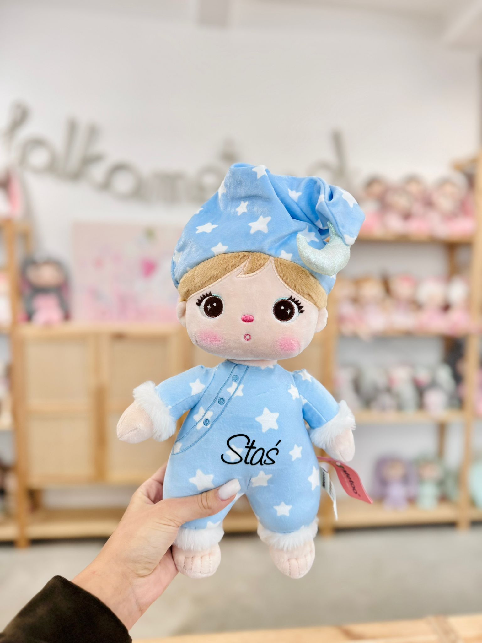 Chłopiec w piżamce 30 cm Metoo - obrazek 4