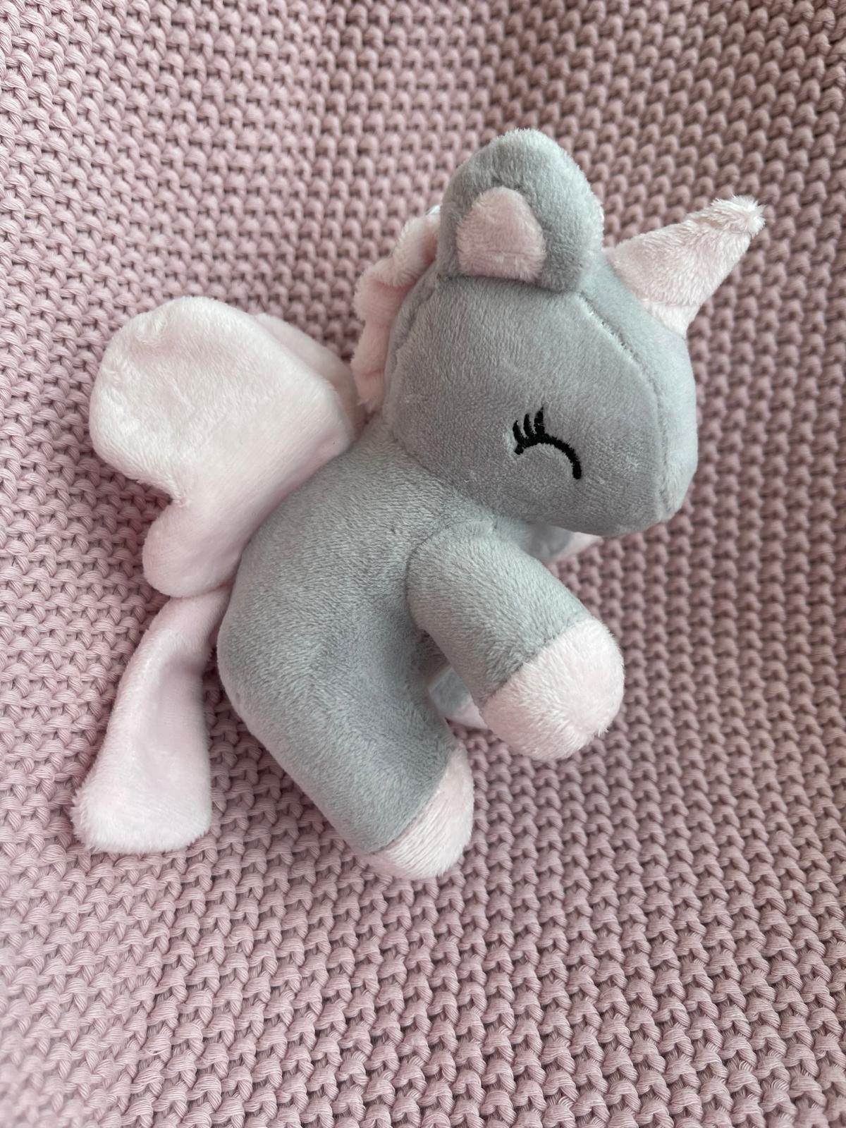 Jednorożec szaro-różowy rozmiar S - obrazek 12