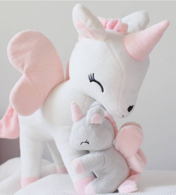 Jednorożec szaro-różowy rozmiar S - obrazek 6