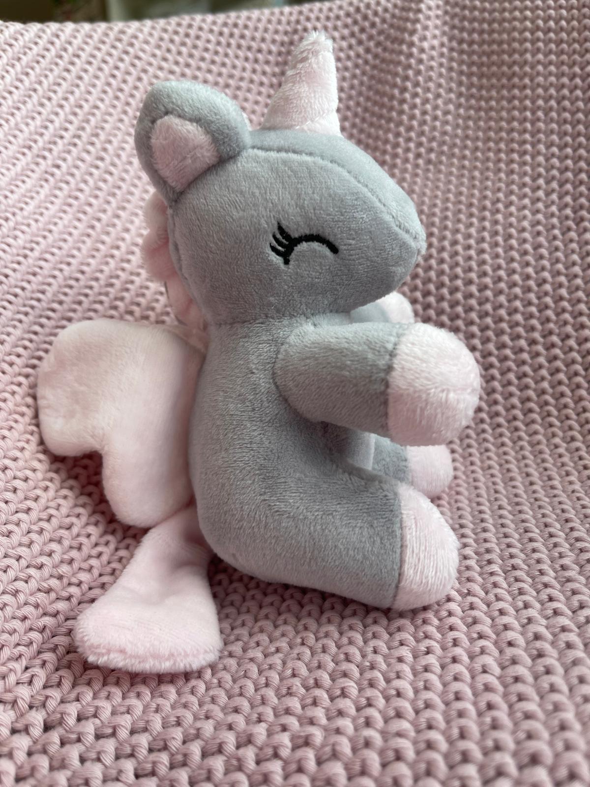 Jednorożec szaro-różowy rozmiar S - obrazek 8