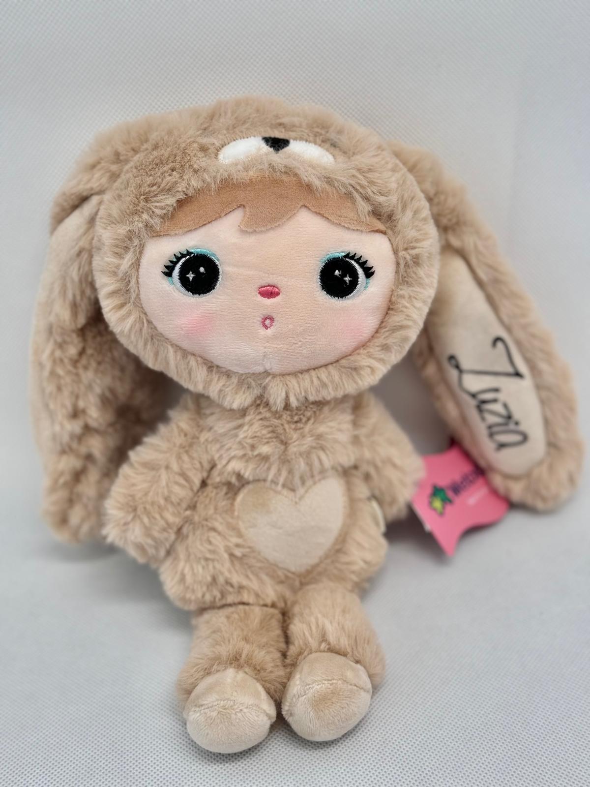 Karmelowy Królik 30cm Metoo - obrazek 4