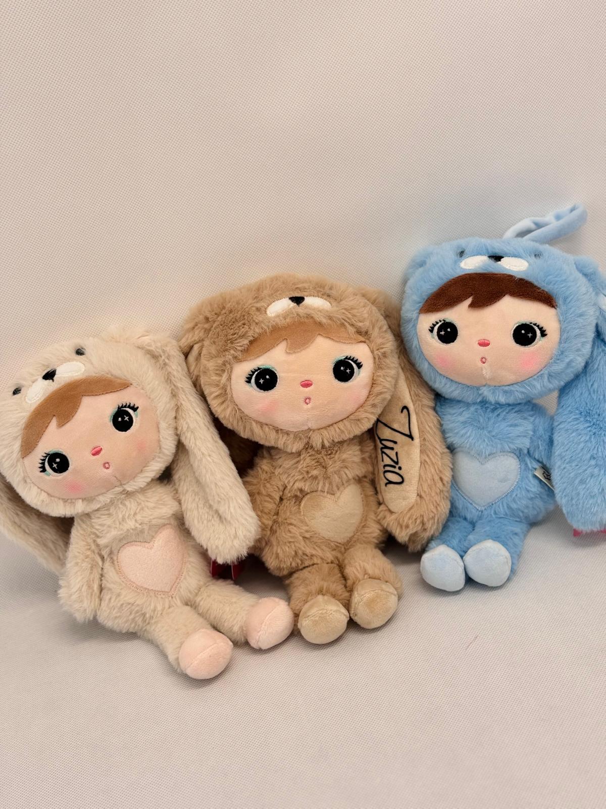 Karmelowy Królik 30cm Metoo - obrazek 5