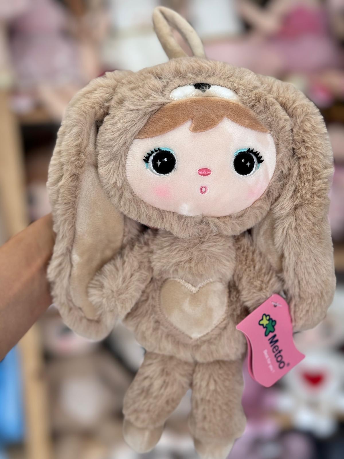 Karmelowy Królik 30cm Metoo - obrazek 7