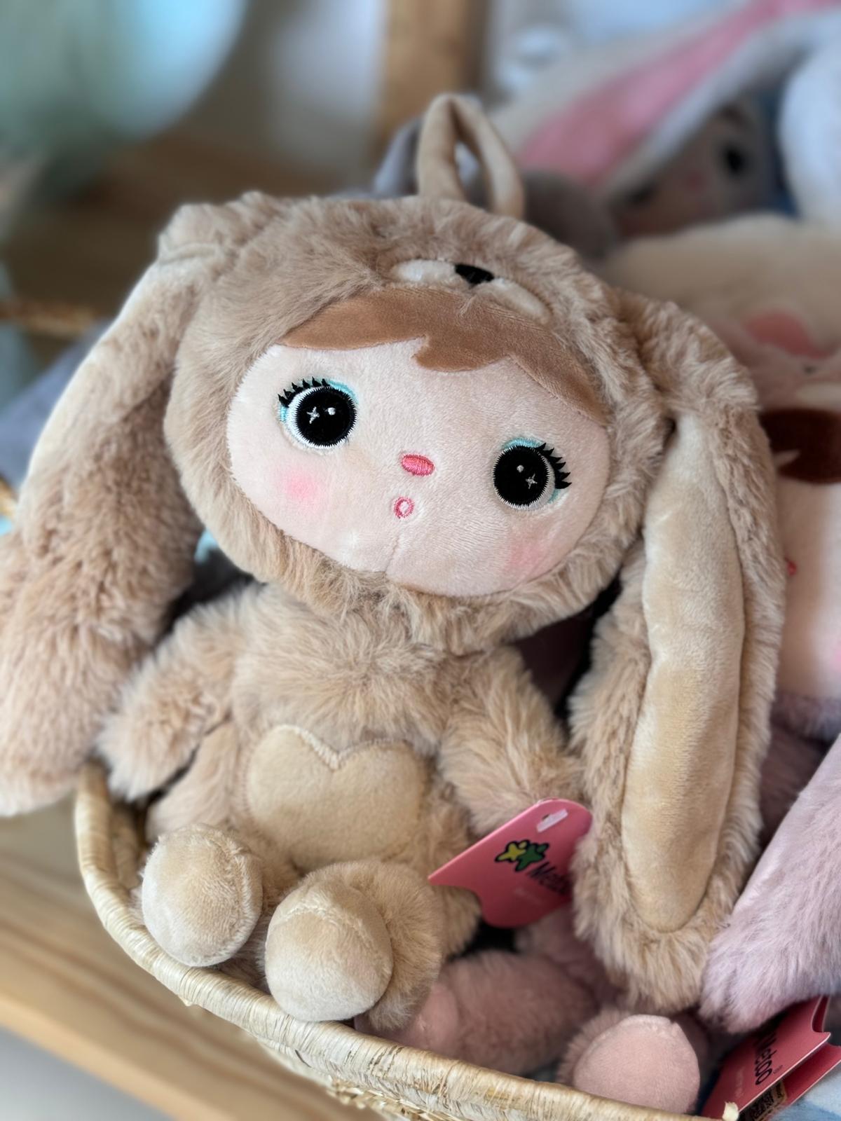 Karmelowy Królik 30cm Metoo - obrazek 8