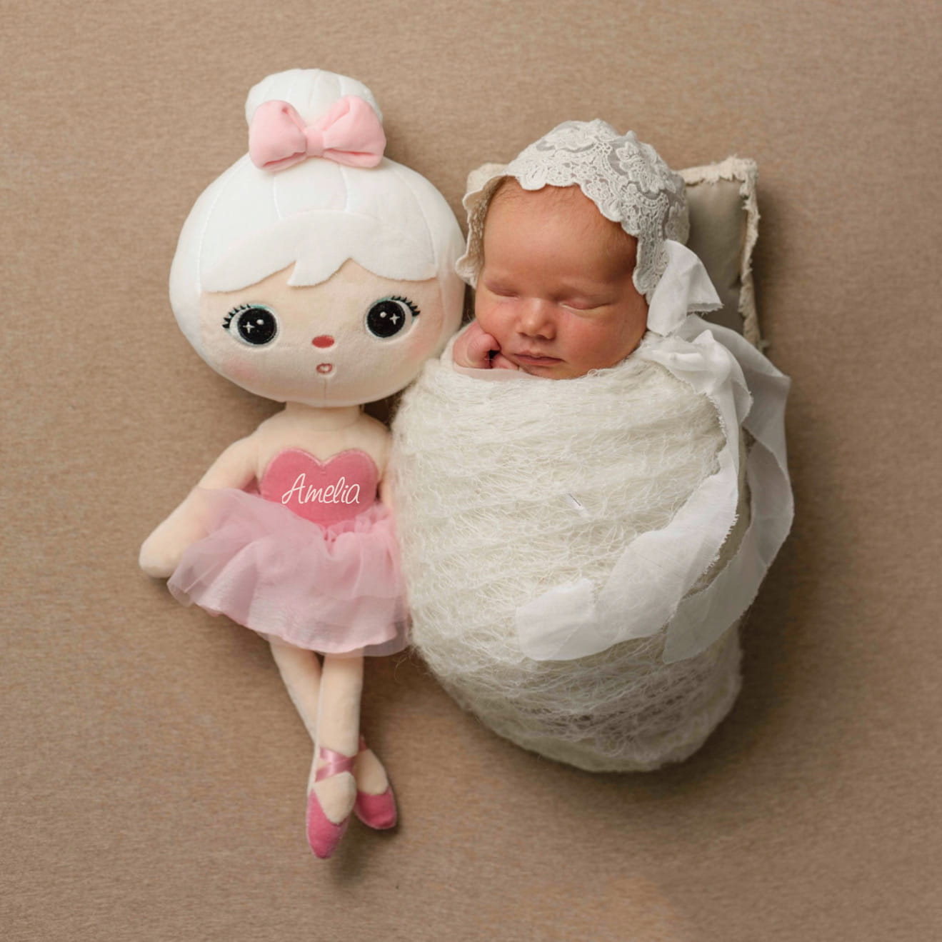 Lalka Baletnica 50cm - lalka Metoo - obrazek 20