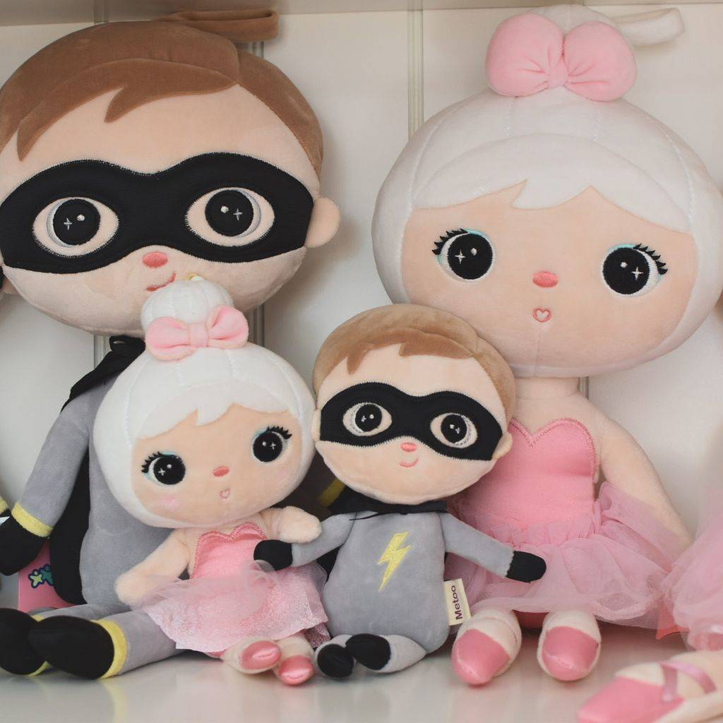 Lalka Baletnica mini 22cm - lalka Metoo PAK 10szt - obrazek 6