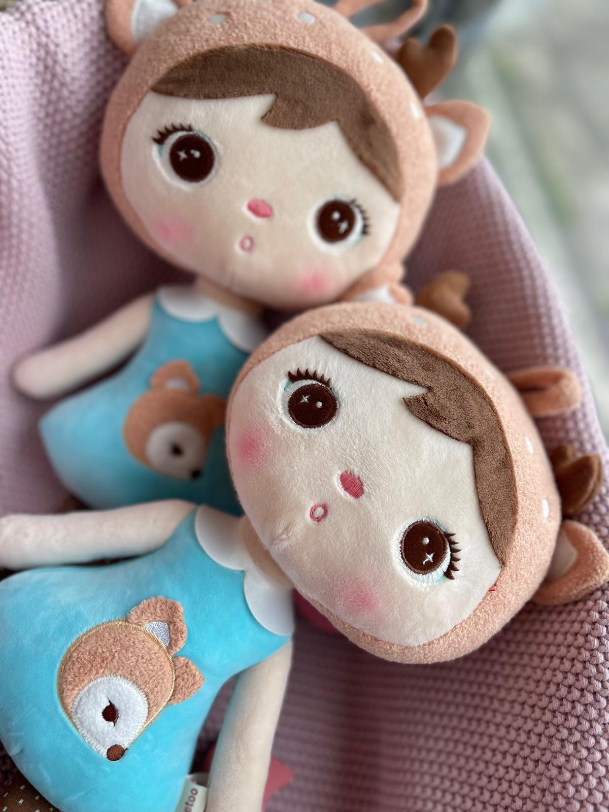 Lalka Metoo Niebieski Jelonek 50cm - obrazek 14