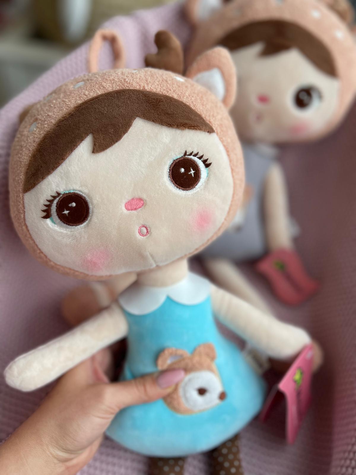 Lalka Metoo Niebieski Jelonek 50cm - obrazek 15