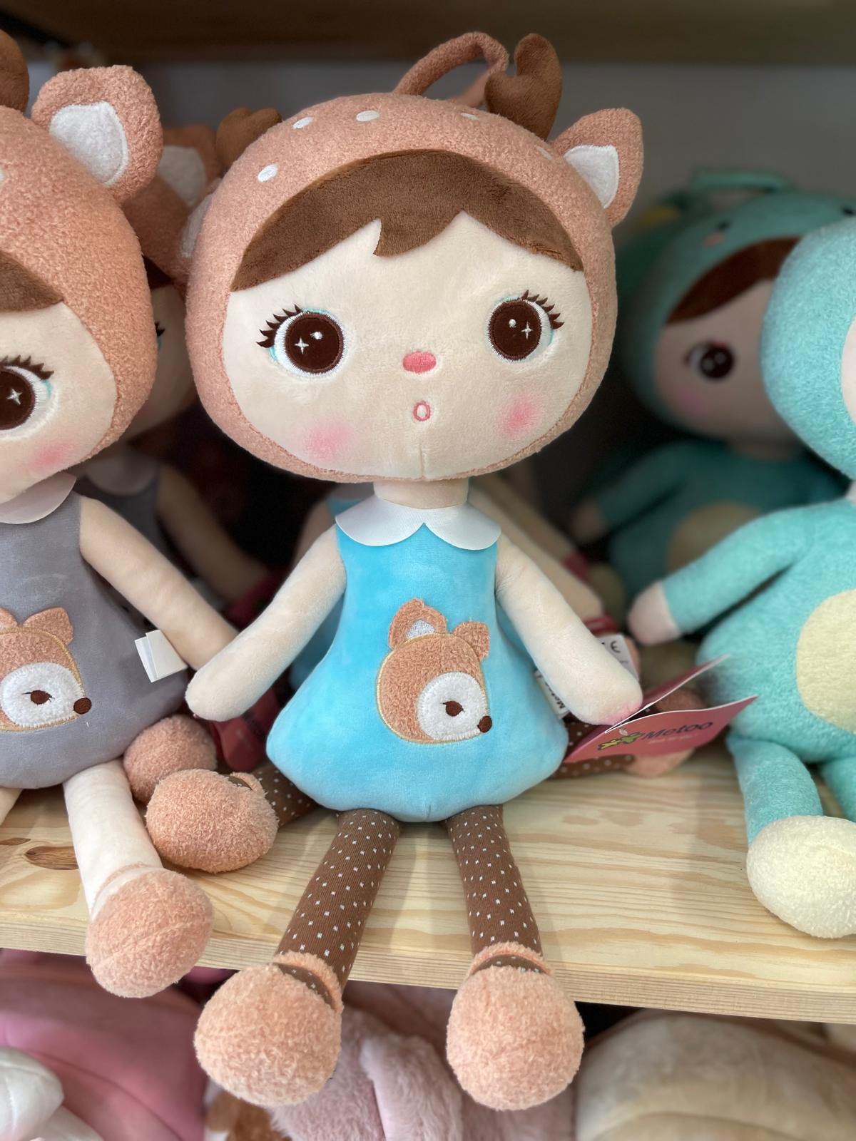 Lalka Metoo Niebieski Jelonek 50cm - obrazek 10