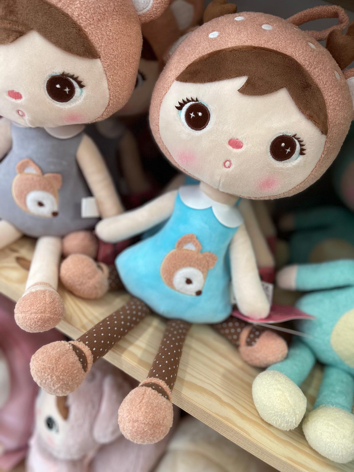 Lalka Metoo Niebieski Jelonek 50cm - obrazek 16