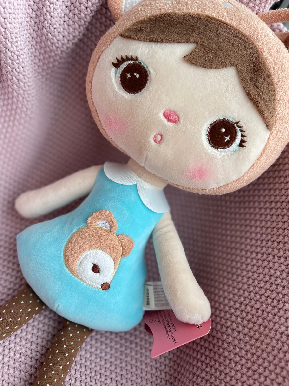 Lalka Metoo Niebieski Jelonek 50cm - obrazek 17