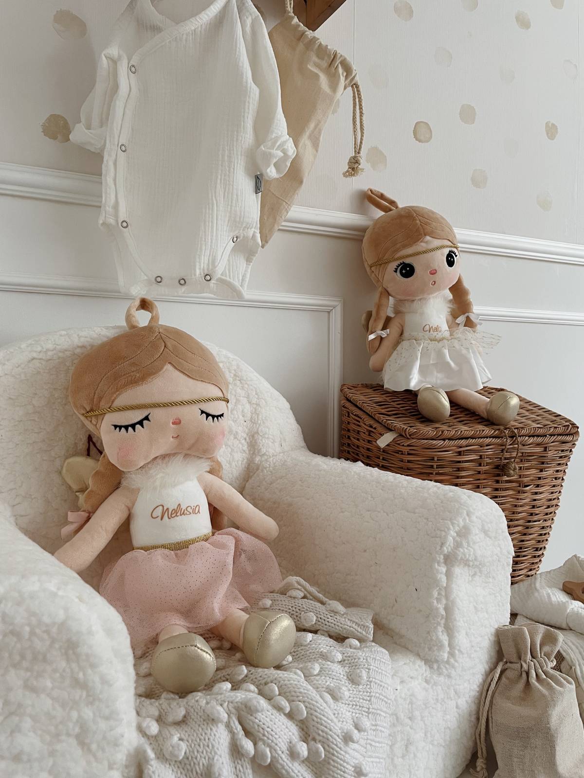 Lalka Metoo Śpiący Aniołek 48cm - obrazek 34