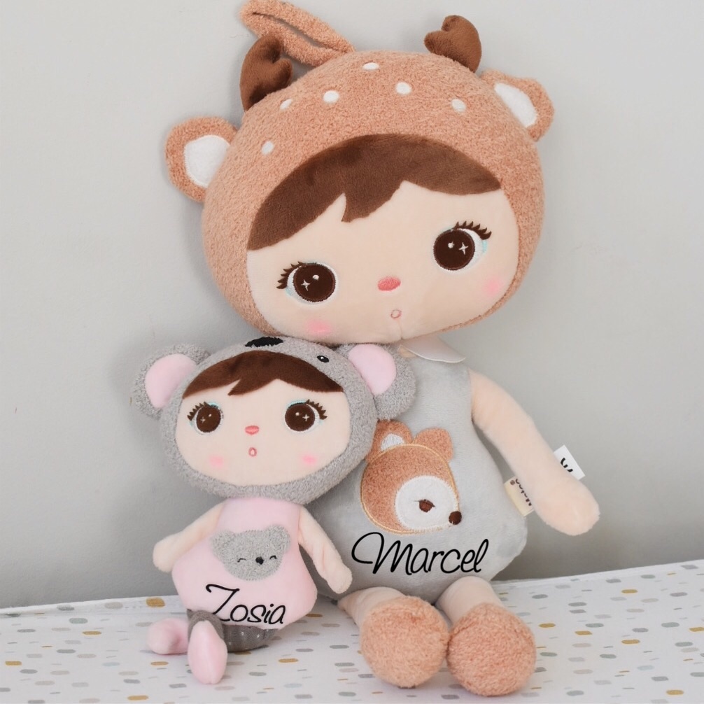 Lalka Metoo szary jelonek 50cm - obrazek 12