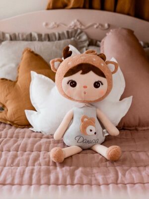 Lalka Metoo szary jelonek 50cm