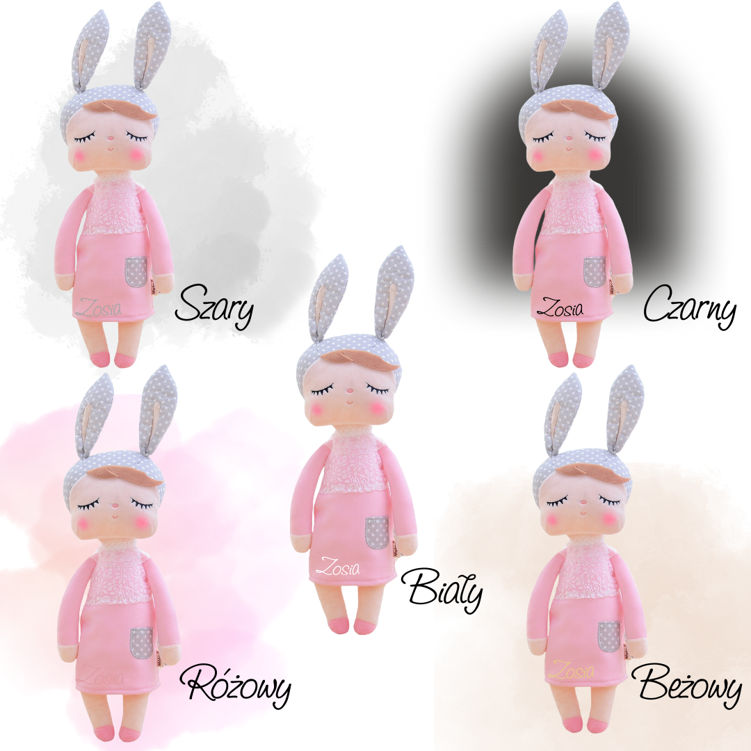 Lalka Metoo w różowej sukience XL - obrazek 15