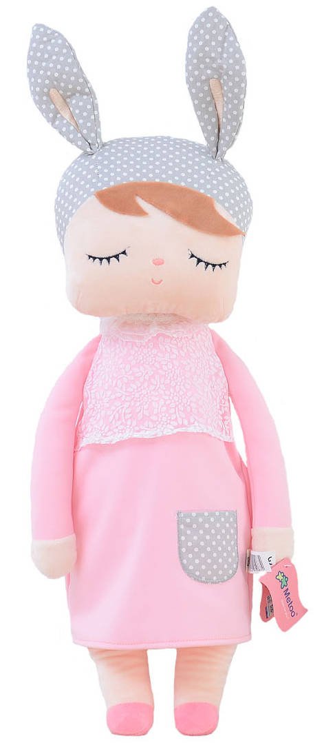 Lalka Metoo w różowej sukience XL - obrazek 9