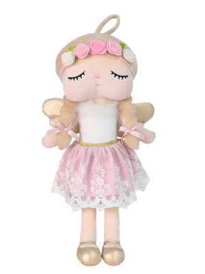 Lalka Metoo z kolorowym wianuszkiem 48cm