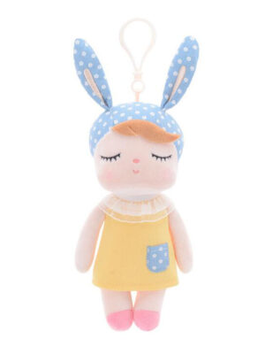 Mini Lalka Metoo z uszkami w żółtej sukience