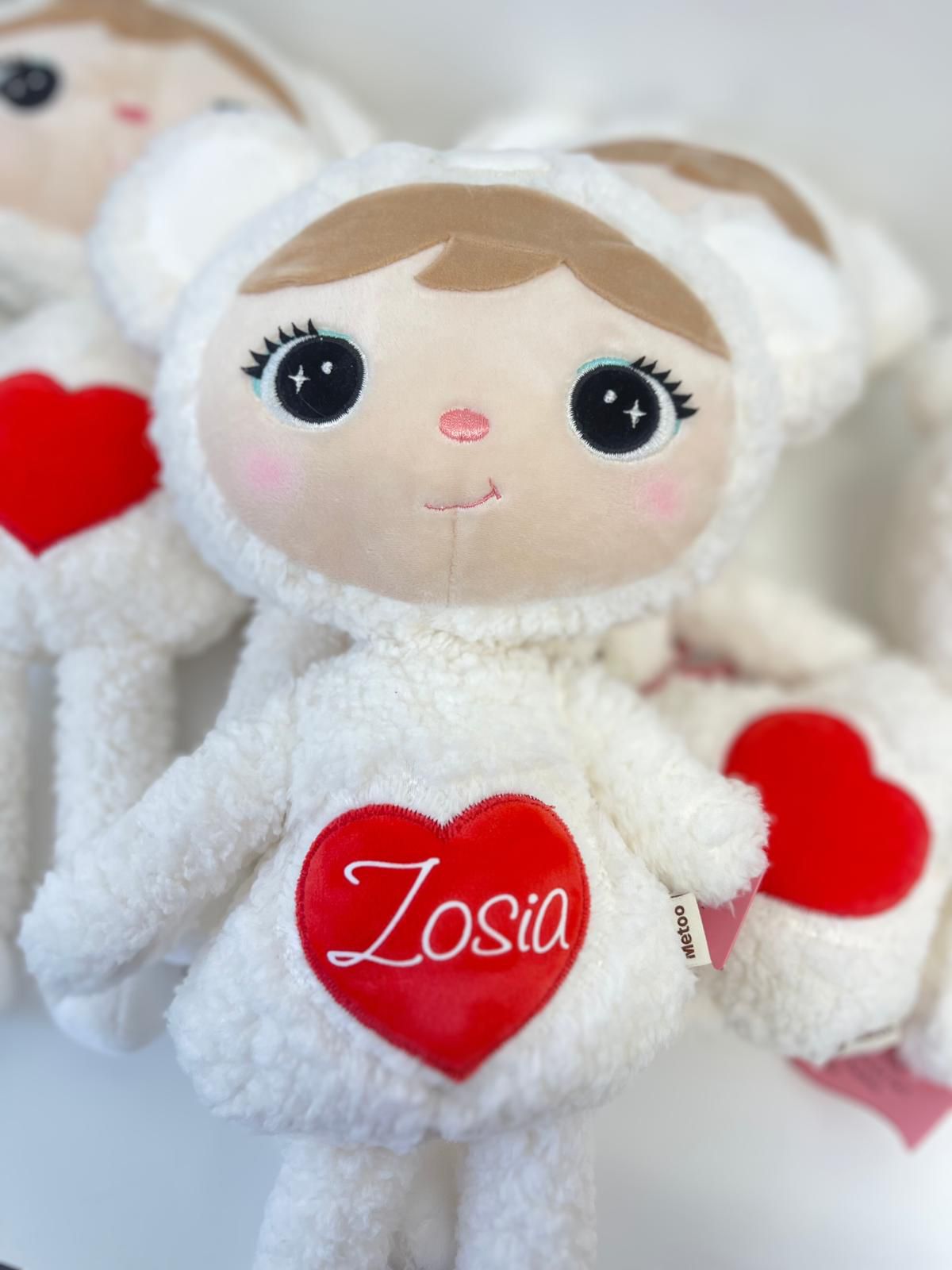 Miś Polarny z serduszkiem 46cm - obrazek 2