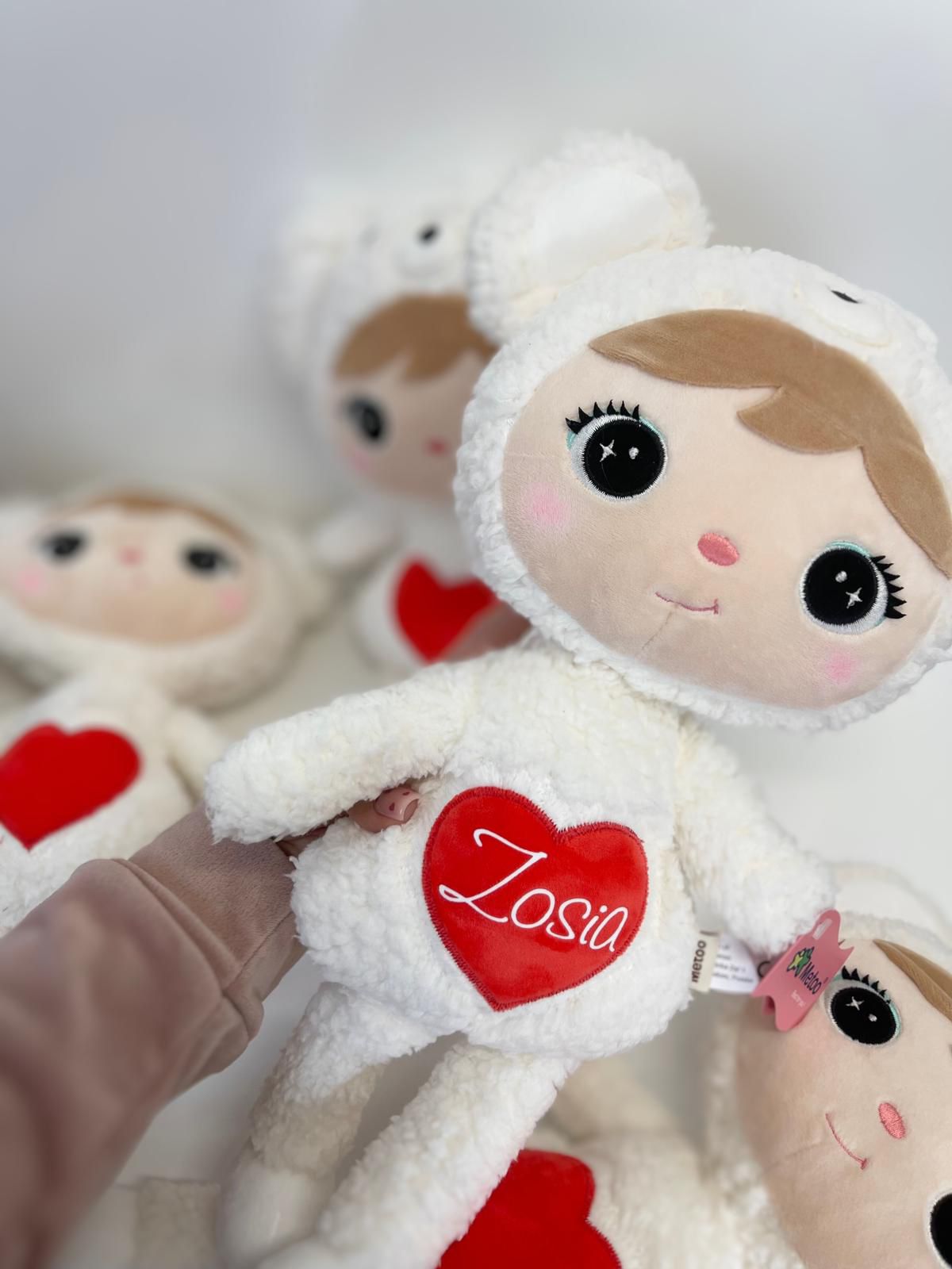 Miś Polarny z serduszkiem 46cm - obrazek 13