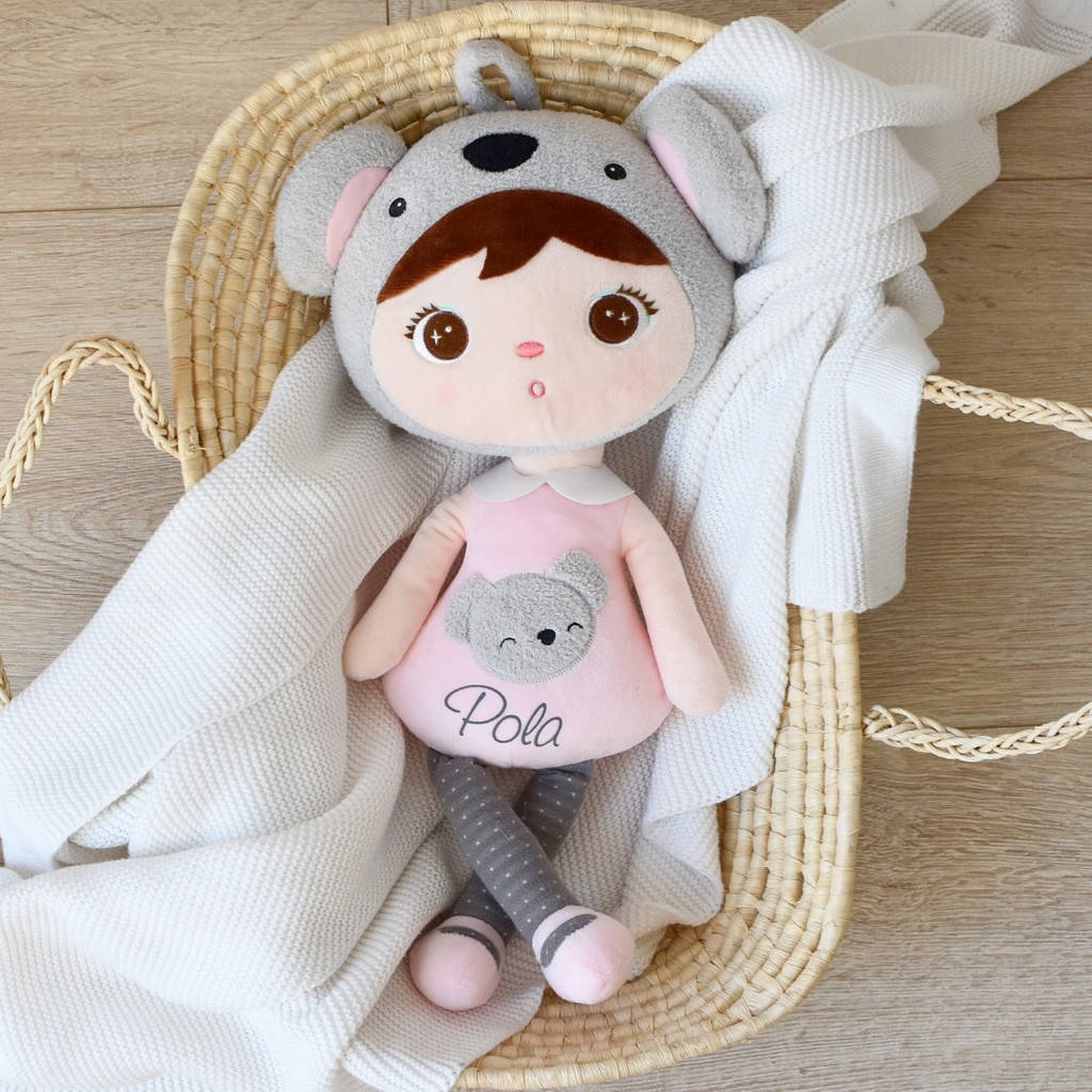 Nosidełko wiklinowe dla lalek - kosz Mojżesza - obrazek 12