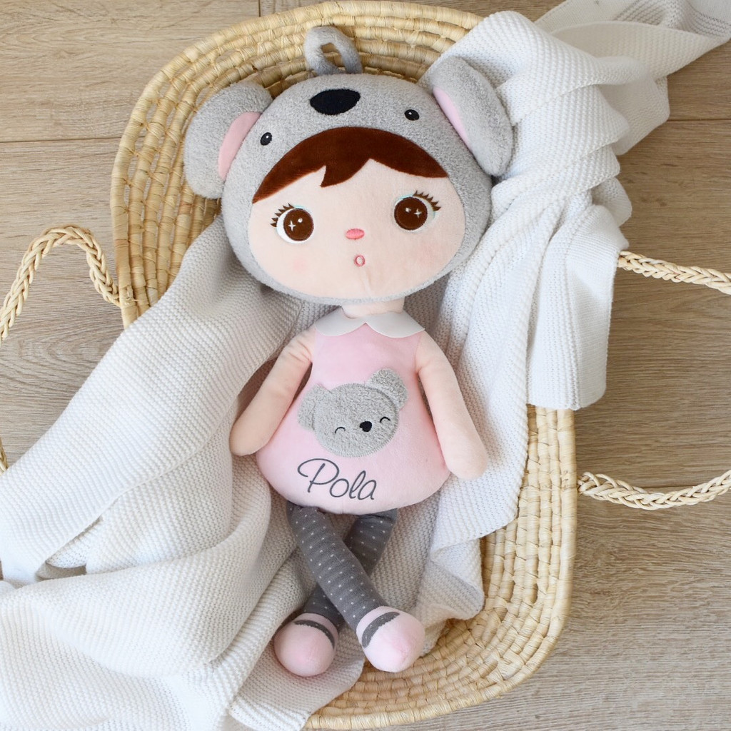 Nosidełko wiklinowe dla lalek - kosz Mojżesza - obrazek 4