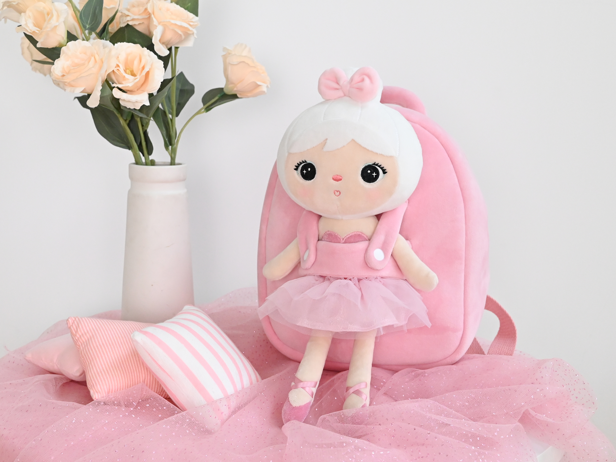 Plecak Metoo z wyjmowanym pluszakiem - Baletnica - obrazek 2