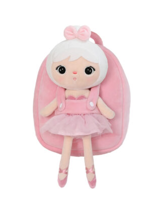 Plecak Metoo z wyjmowanym pluszakiem - Baletnica