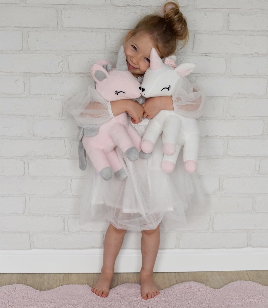 Pluszowy Jednorożec rozmiar L- Różowy - obrazek 10