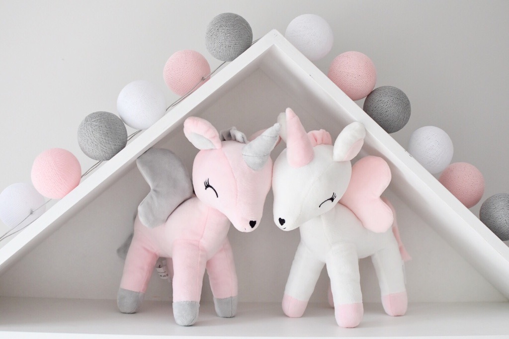 Pluszowy Jednorożec rozmiar L- Różowy - obrazek 11