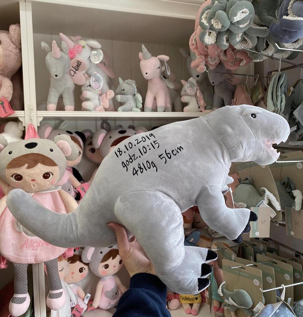 Dinozaur pluszowy- Tyrannosaurus Rex- Melootka- Rozmiar L - obrazek 13