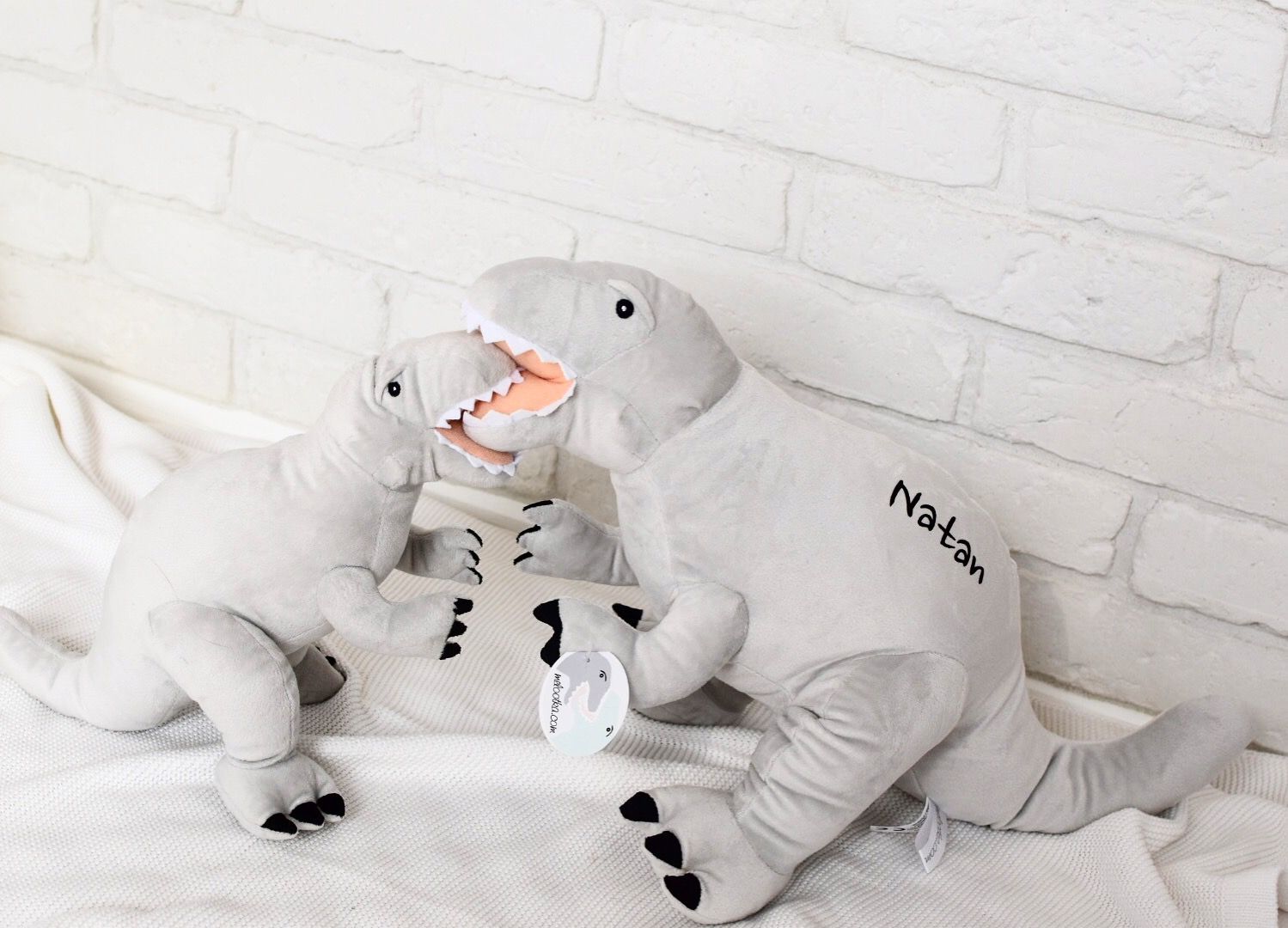 Dinozaur pluszowy- Tyrannosaurus Rex- Melootka- Rozmiar L - obrazek 6