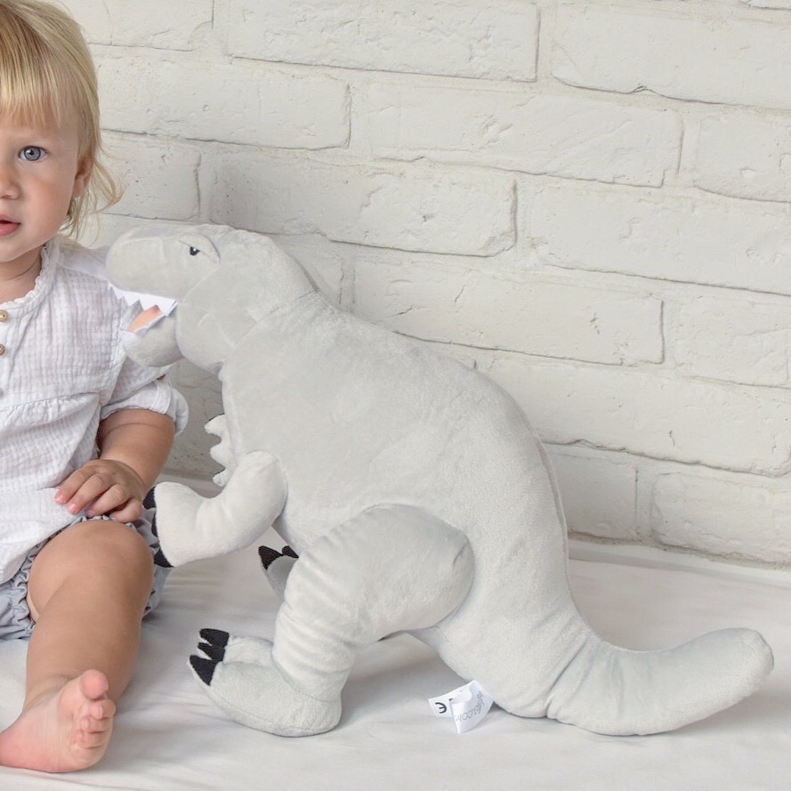Dinozaur pluszowy- Tyrannosaurus Rex- Melootka- Rozmiar M - obrazek 7