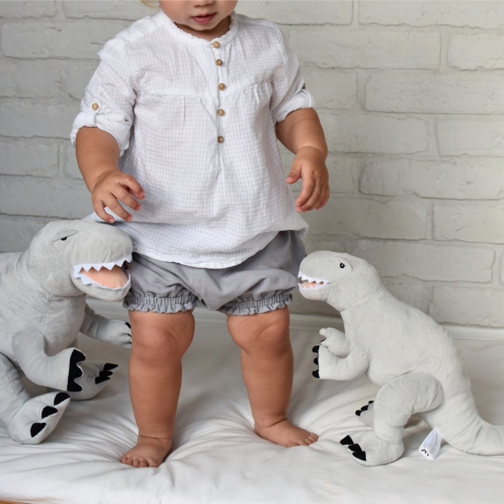 Dinozaur pluszowy- Tyrannosaurus Rex- Melootka- Rozmiar M - obrazek 8