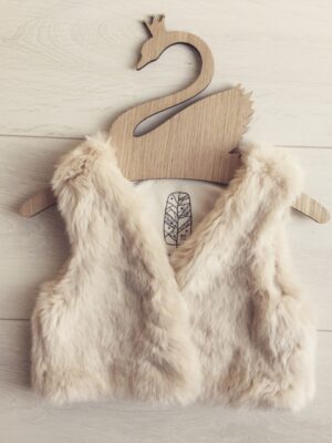 Wieszak dziecięcy łabędź